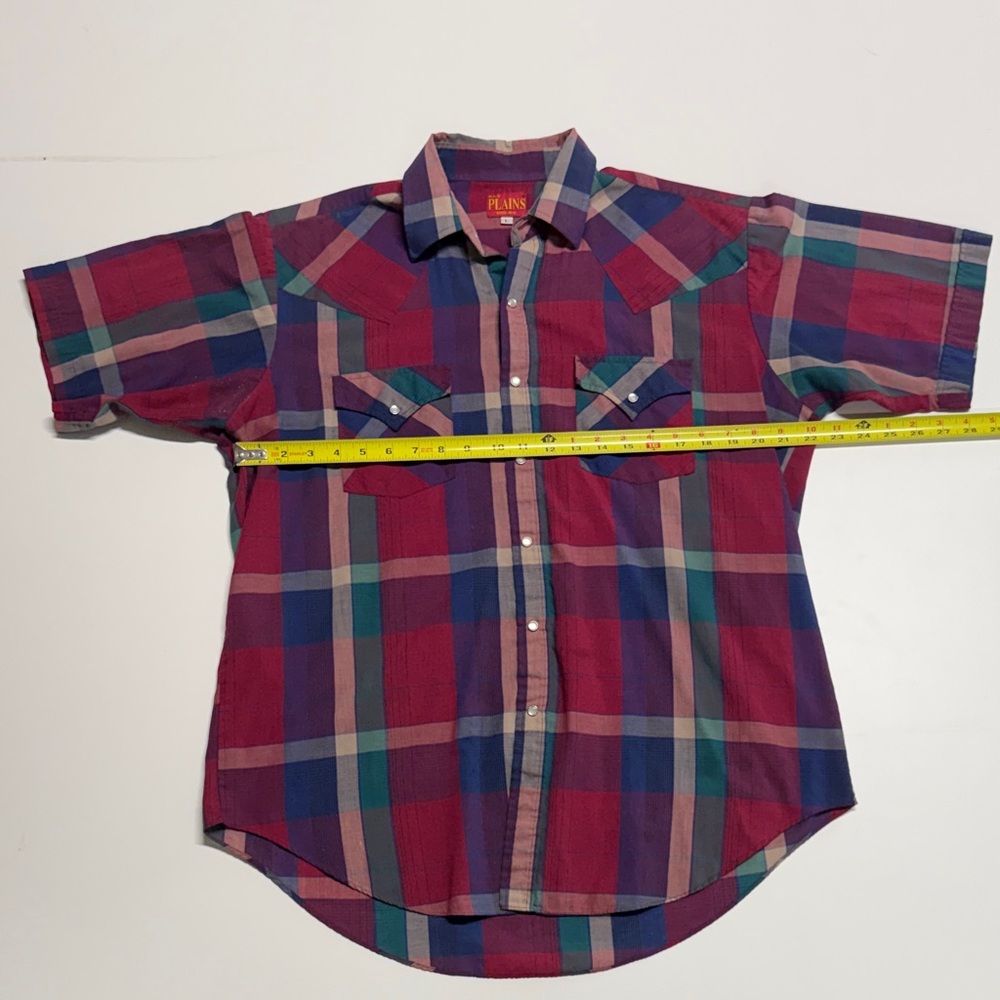 Vintage Ely Plains Western Pearlsnap